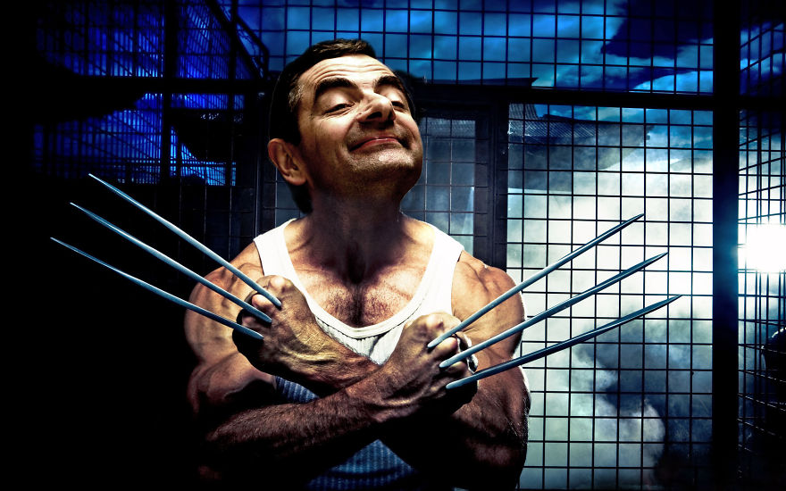 Mr Bean Photoshop