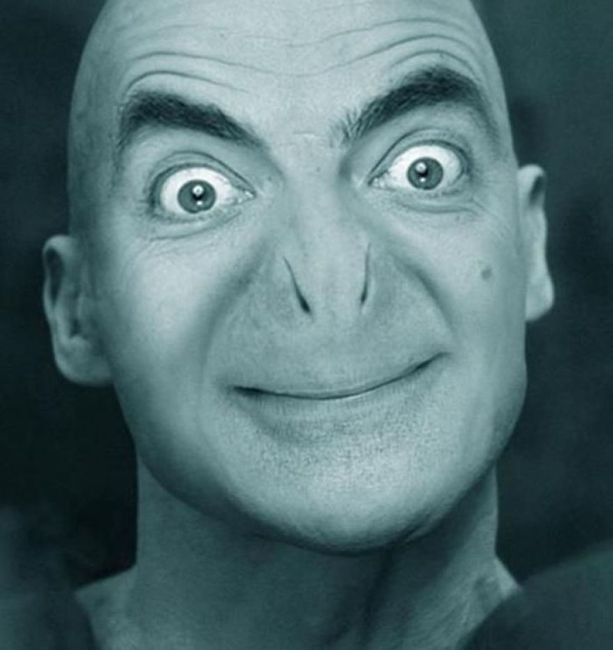 Mr Bean Photoshop