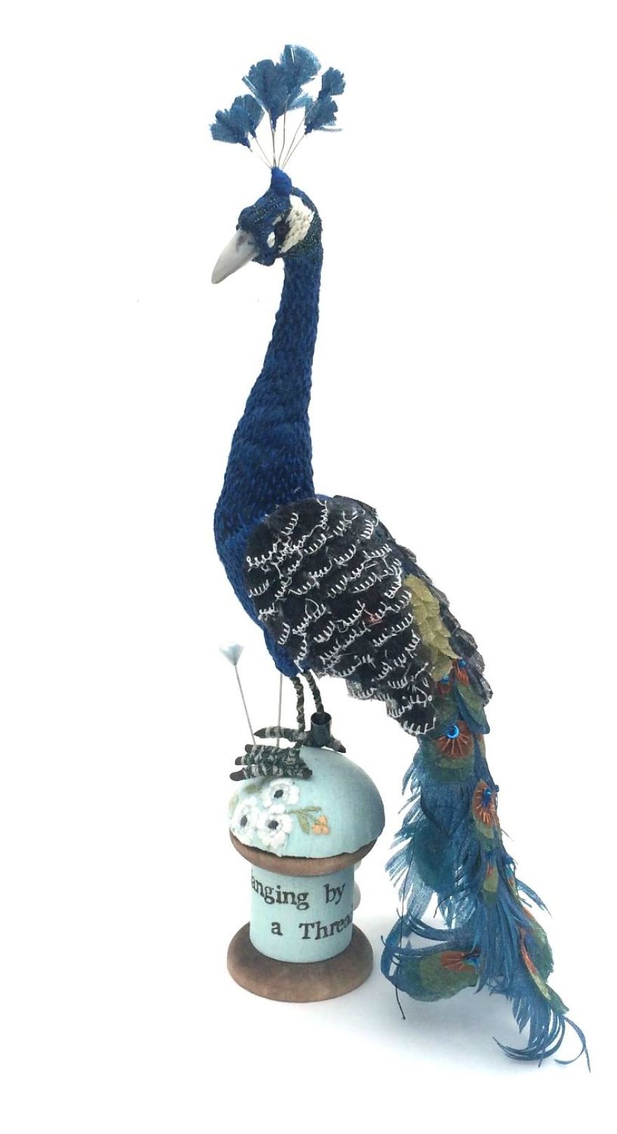 I Make Birds From Fabric And Thread