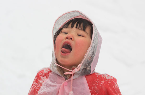 Tasting Snow For The First Time