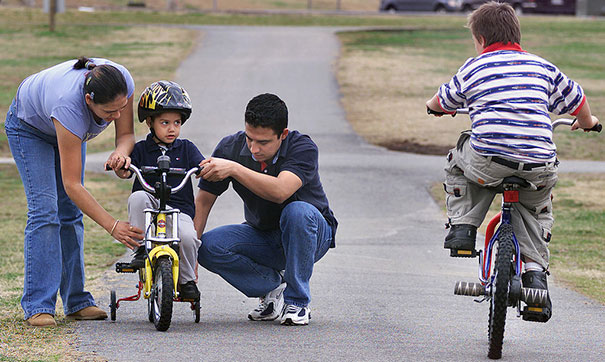 First Time Riding A Bike