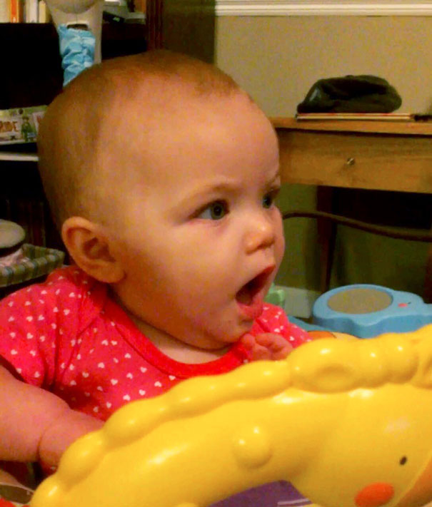 My 9 Month Old Daughter's Face When Seeing "The Lion King" For The First Time