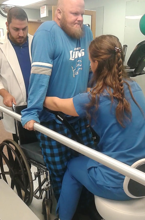 First Time Without That Stupid Wheelchair