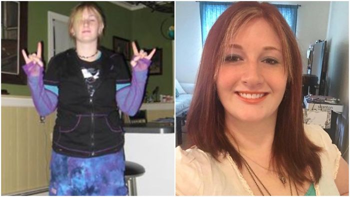 Me In 04-05-ish And Me Now. Still Listen To A Lot Of The Same Music And Will Still Go All Out To Go To A Rock Concert But Now I Dress More Professional And Don’t Hiss And Growl At People... :)