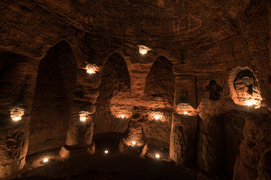 Rabbit Hole Leads To A Secret 700-Year-Old Cave Network Built By Knights Templar Rabbit Hole Leads To A Secret 700-Year-Old Cave Network Built By Knights Templar