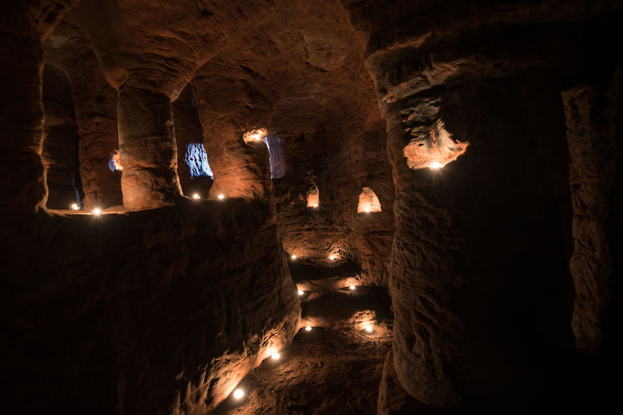 Rabbit Hole Leads To A Secret 700-Year-Old Cave Network Built By Knights Templar Rabbit Hole Leads To A Secret 700-Year-Old Cave Network Built By Knights Templar