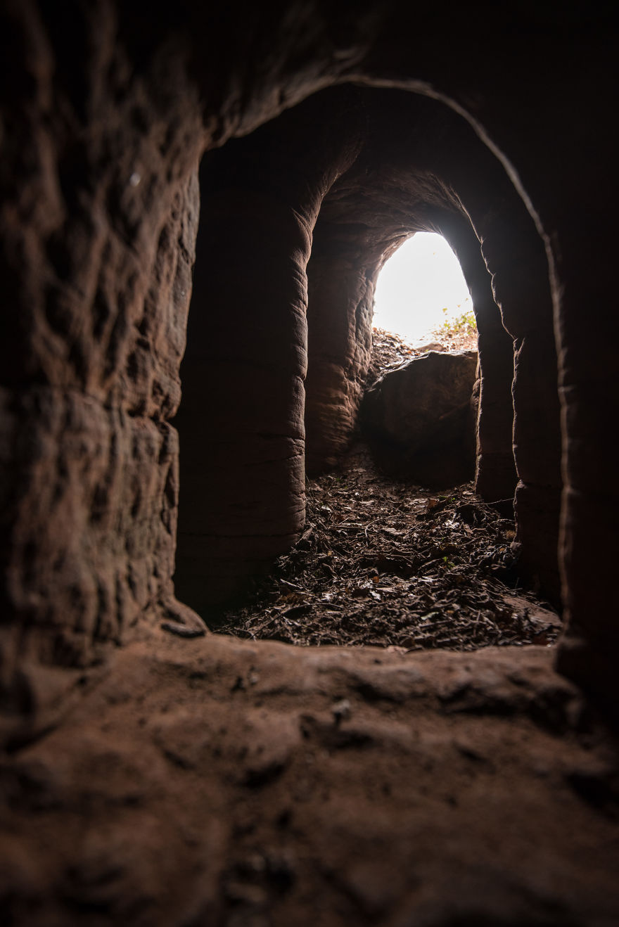 Rabbit Hole Leads To A Secret 700-Year-Old Cave Network Built By Knights Templar Rabbit Hole Leads To A Secret 700-Year-Old Cave Network Built By Knights Templar