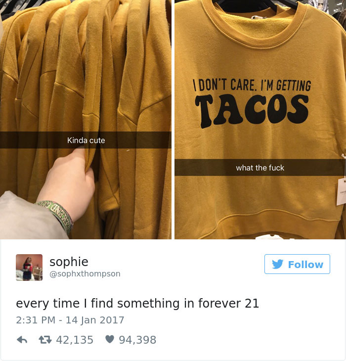 Relatable Woman Tweet