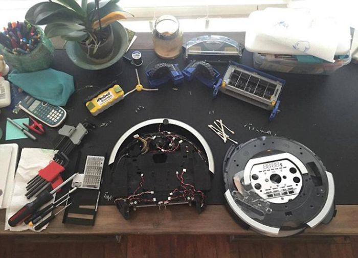 What Happens When Roomba Runs Over Dog Poo In The Middle Of The Night