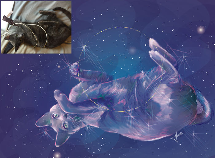 I Draw Pets In Space! This Is My Child, Sadie Monkers