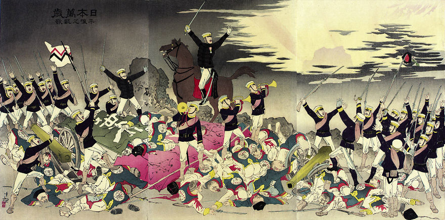 10 Beautiful Japanese War Prints