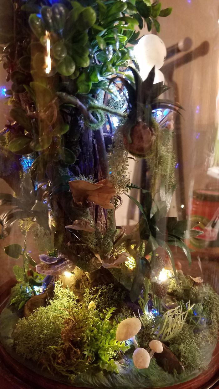 Mom Makes A Studio Ghibli-Inspired Terarrium For Her Daughter's Birthday And It Will Spirit You Away
