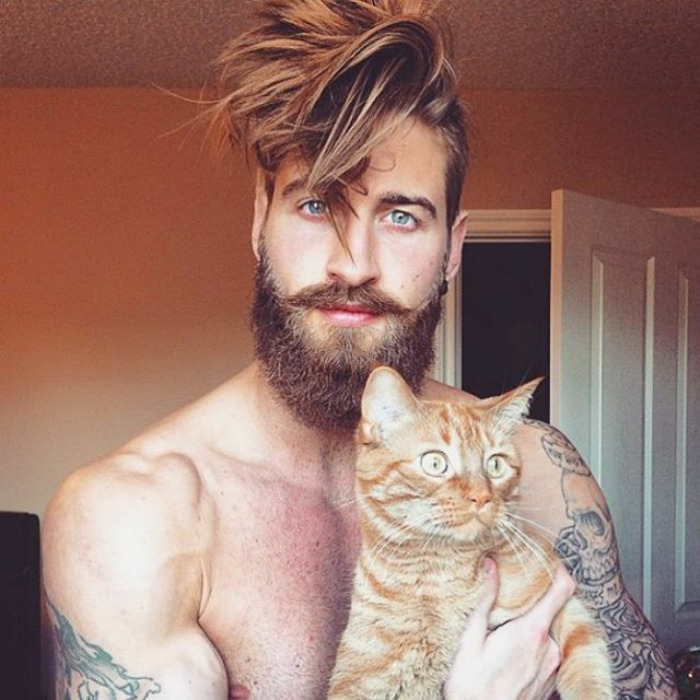 Dudes With Kittens