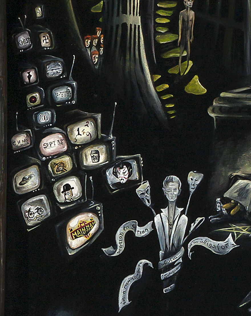 I Took 8 Months To Research And Create This Epic Painting Of David Bowie I Took 8 Months To Research And Create This Epic Painting Of David Bowie