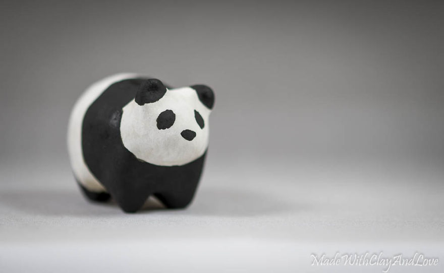 I Make Miniature Minimalist Ceramic Animals With A Touch Of Whimsy And Individual Personalities