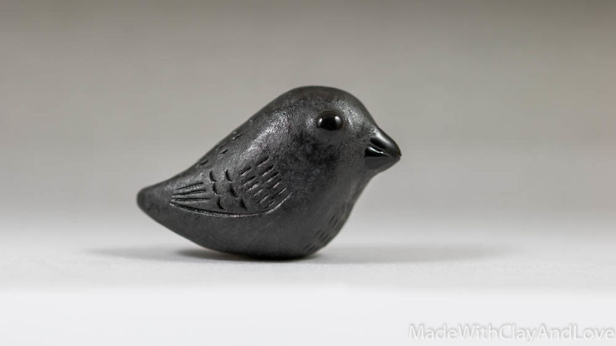 I Make Miniature Minimalist Ceramic Animals With A Touch Of Whimsy And Individual Personalities