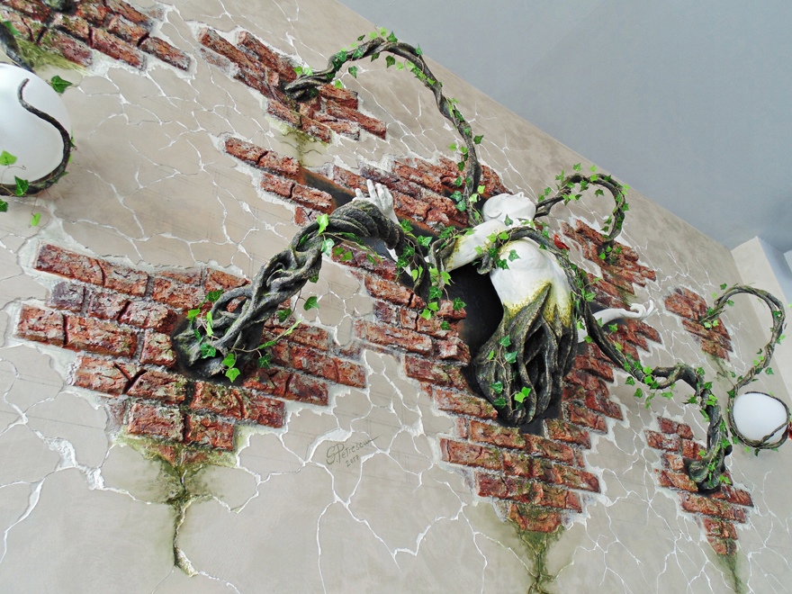 Three Different Perspectives Of Our Existence That I Portrayed In This Sculpture