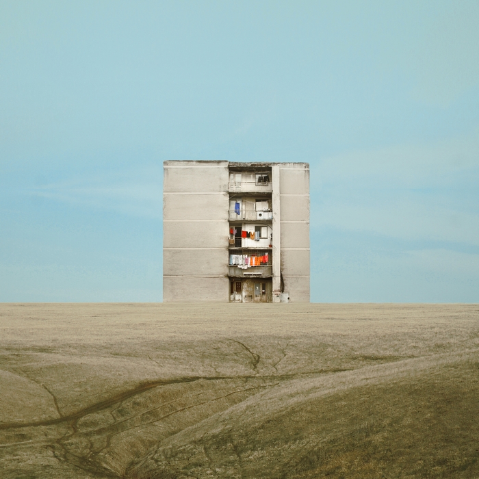 I Made Surreal Collages Featuring Home Architecture In Romania