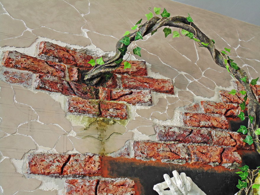 Three Different Perspectives Of Our Existence That I Portrayed In This Sculpture