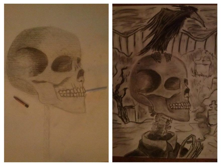 Skull By Dana Adzharova