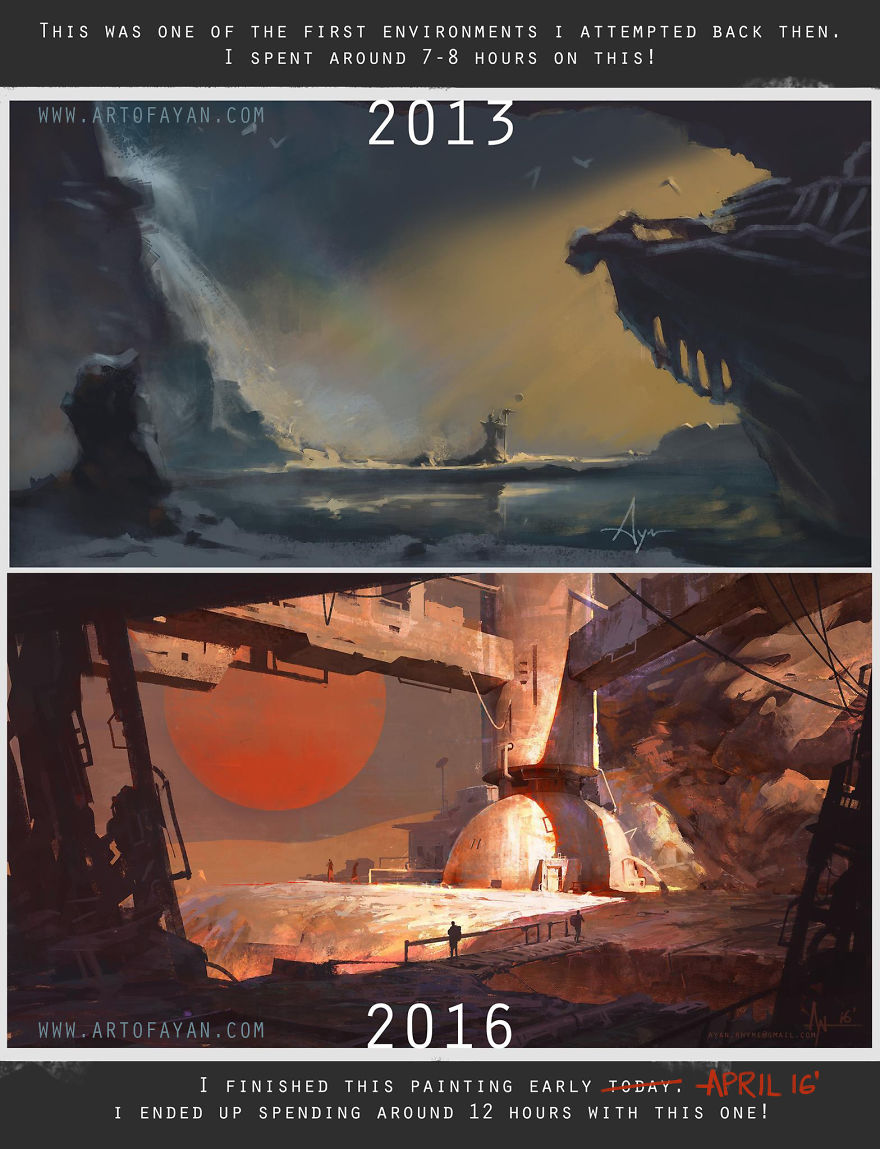 3 Years Apart! Artist - Ayan Nag