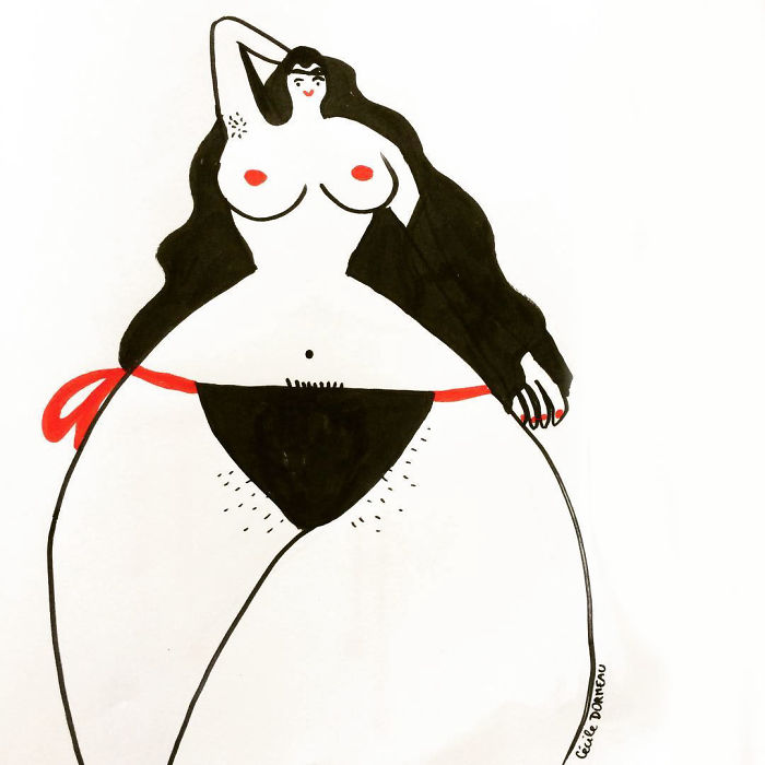 Women-illustrations-cecile-dormeau