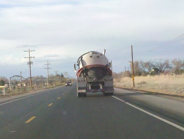 This Truck Isn't Happy About Its Job.