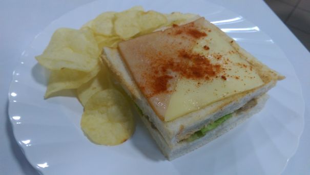 Ordered A Ham & Cheese Sandwich With Chips On The Side