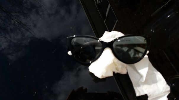 This Tissue Needed To Wear My Shades...