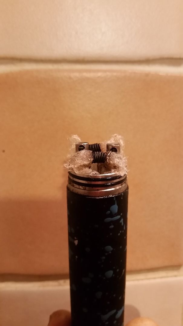 I Thought The Wick Of My Friends Electro Fag Looked Like A Cat... What Do You Think?