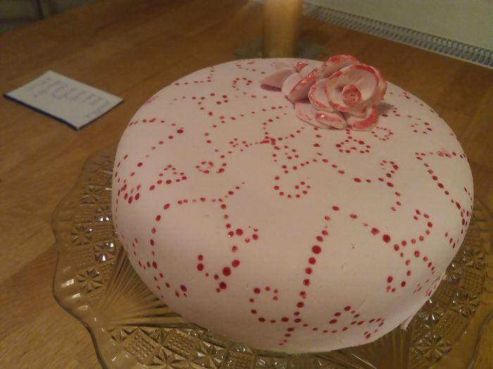 A Cake Because We Had Time With My Host Sister. The Real Magic Is Inside