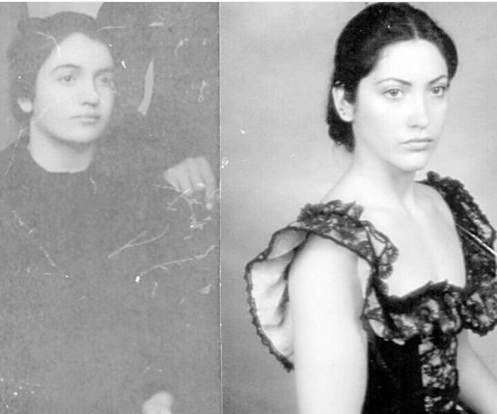 My Grandma On The Left, Me On The Right :)