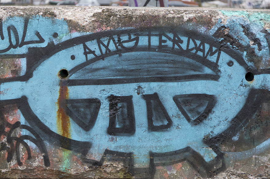 Grafitti In Amsterdam