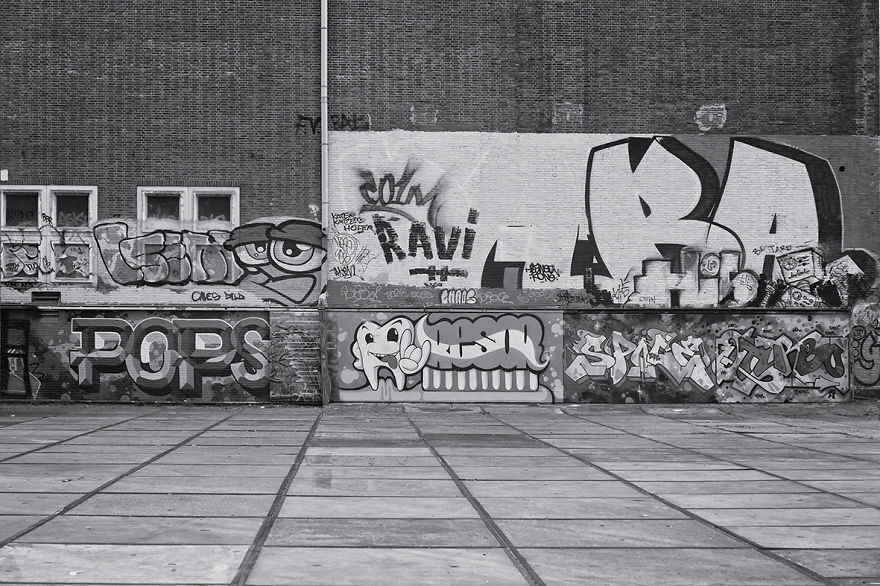 Grafitti In Amsterdam