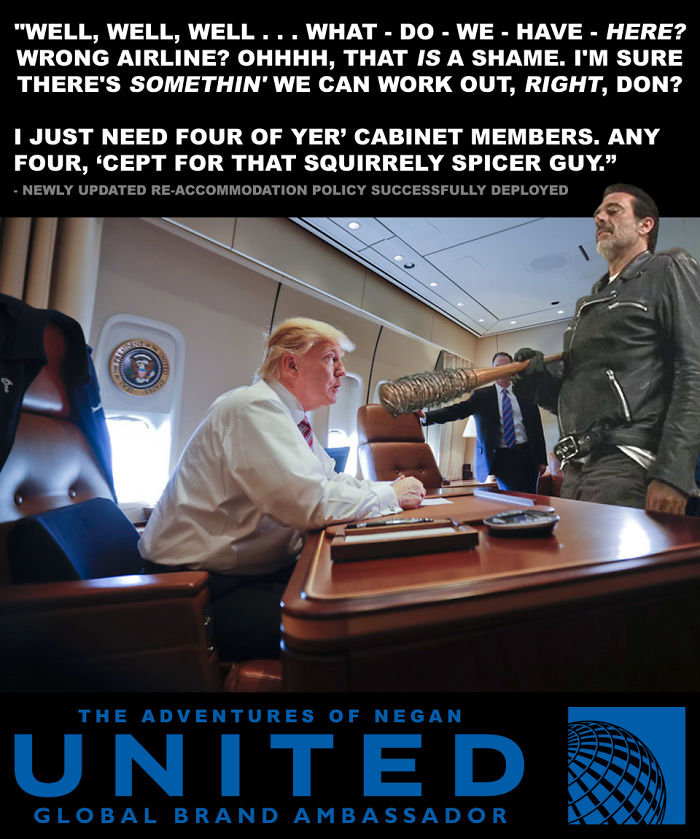 Negan: United Global Brand Ambassador