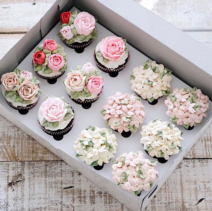 Flower Cakes For You ..to Celebrate The Return Of Spring