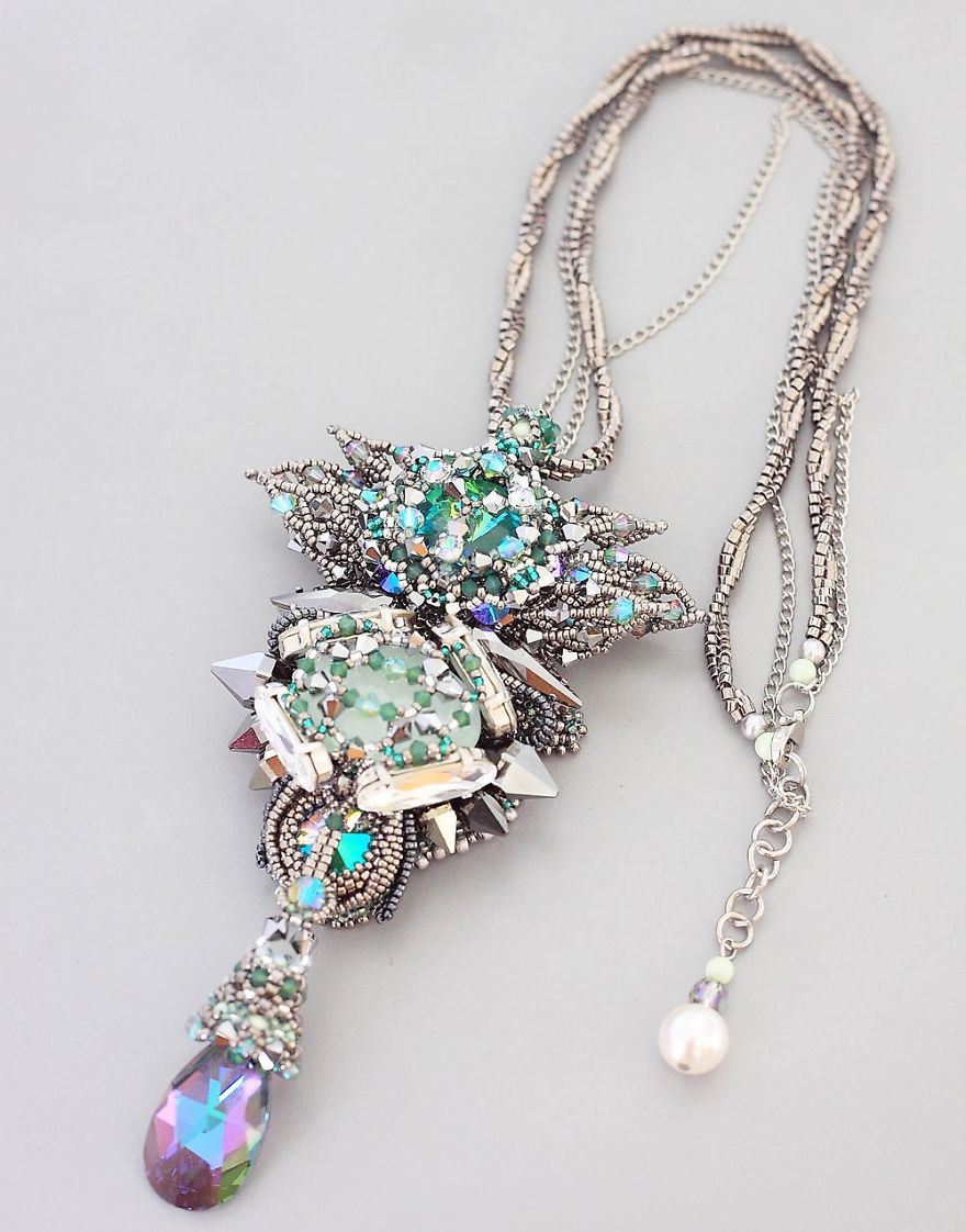 Gorgeous Seed Bead Webs: 12 Amazing Jewelries By Apollinariya Koprivnik