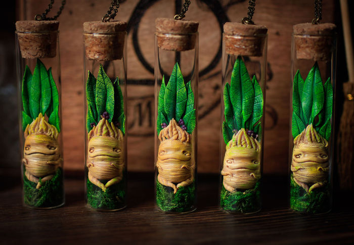 Secret Jar: World Of Witchcraft And Wizardry Created By Russian Craftswoman