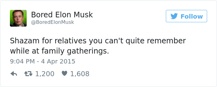Bored Elon Musk Tweets