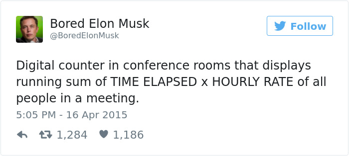 Bored Elon Musk Tweets