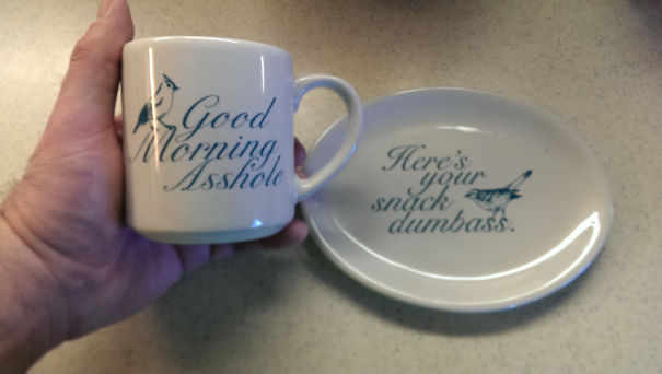 Came Downstairs And My Wife Gave Me These. Uh, Thanks Honey?