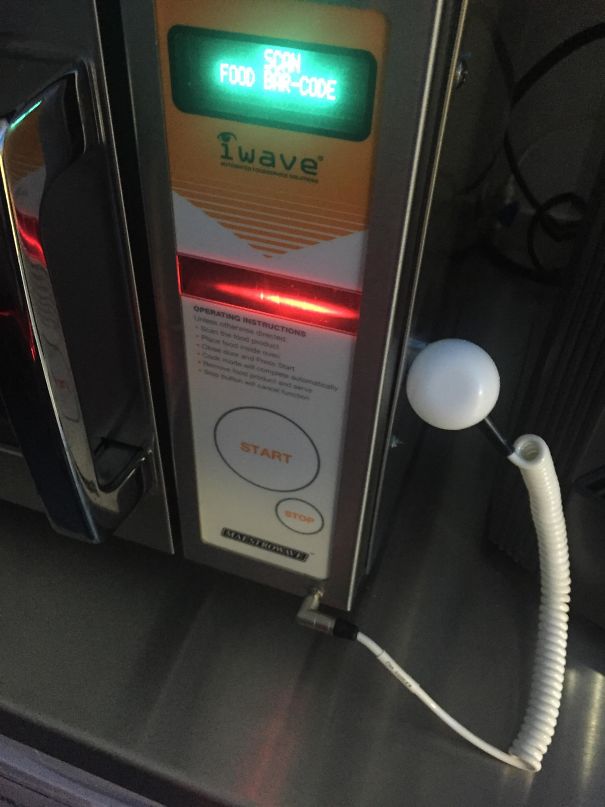 This Microwave Has A Barcode Scanner To Automatically Cook The Food