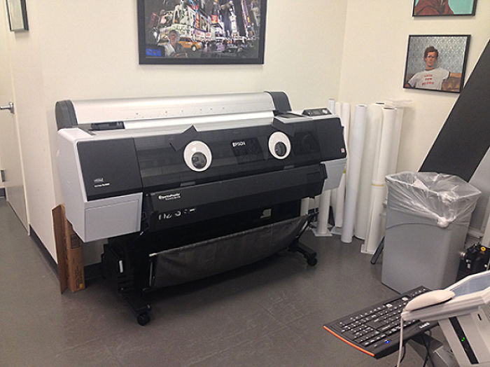 Our Printer At Work Has Seen Some Shit