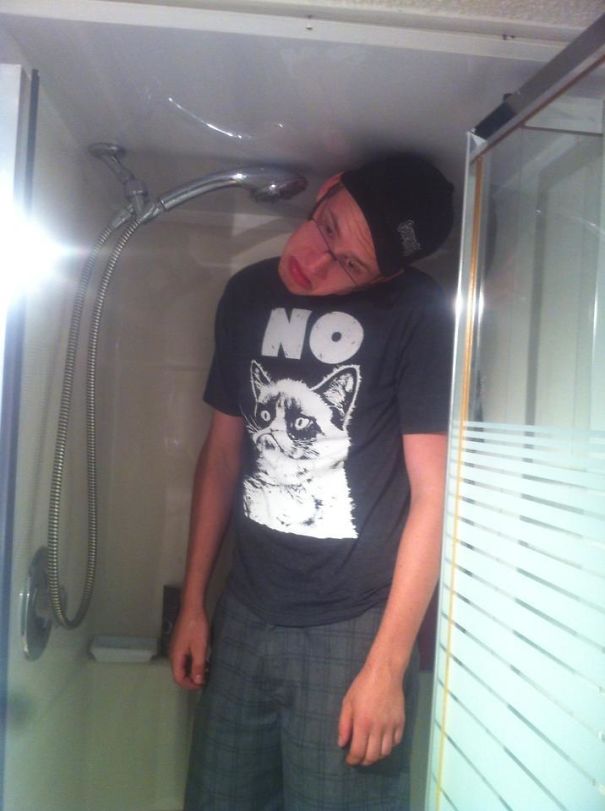 If They Could Go Ahead And Make Showers For Tall People, Yeaaah That'd Be Great