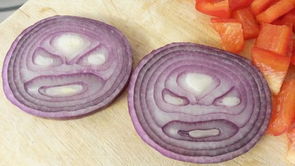 My Dad's Onion Looks Like Strong Bad