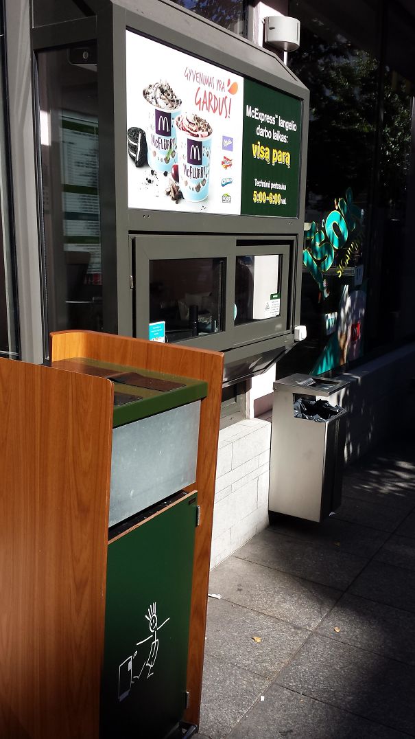 Mcdonald's In My City Has A Walk-Thru