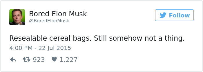 Bored Elon Musk Tweets
