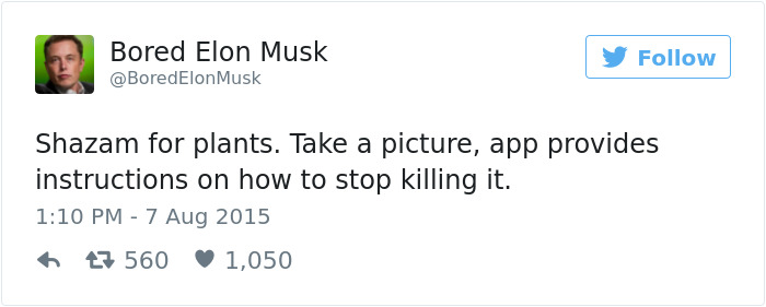 Bored Elon Musk Tweets