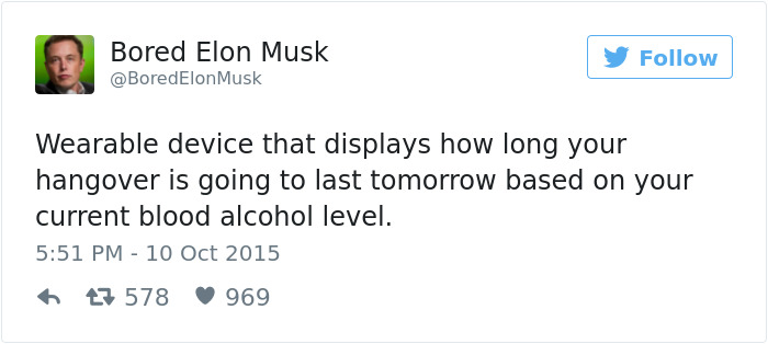 Bored Elon Musk Tweets