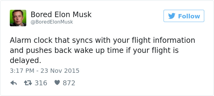 Bored Elon Musk Tweets